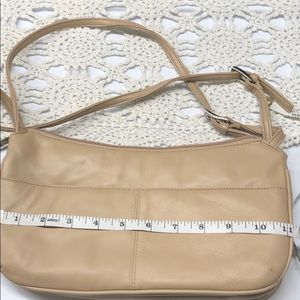 Taupe leather purse